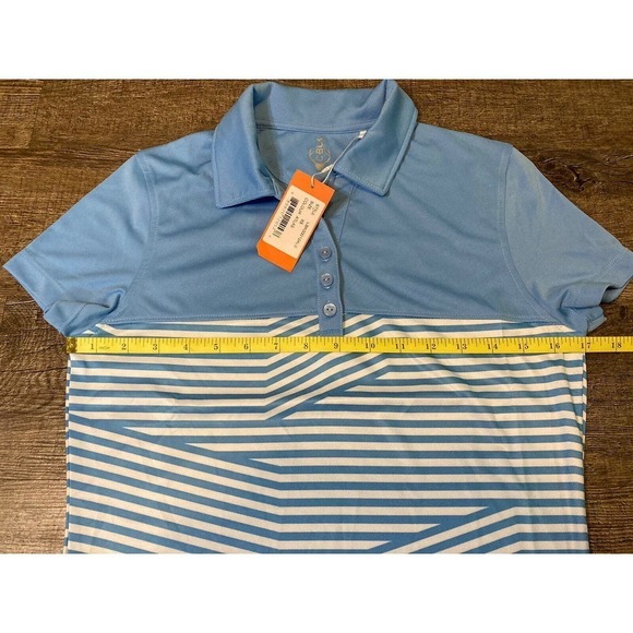Cutter & Buck C-BUK Women’s Spree Polo LBK00012 Atlas Blue Size XS NWT - Picture 8 of 10
